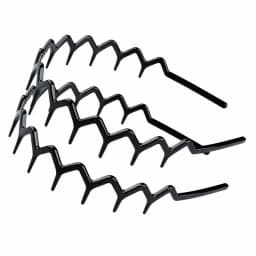 2pcs/set Teeth Non-slip Hair Comb Plastic Headband for Women Girls Sweet Hair Ornament Hairbands Fashion Hair Accessories