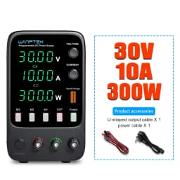 Wanptek 30V 5A 10A DC Power Supply Adjustable Digit Display Laboratory Power Supplies Voltage Regulator 60V 5A 120V 3A Repair