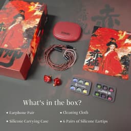 TANGZU WANER 2 Red Lion Bass Edition Dynamic Driver In-ear Earphones High-Quality Sound Comfortable Wearing Wired Earbuds