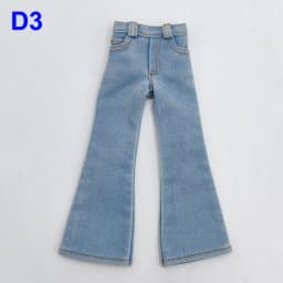 For Blythe Doll Clothes Bell-bottoms Jeans Pants for Ob24 Ob22 Azone Dolls Outfit