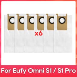 Fit For ( Eufy Omni S1 / S1 Pro / T2071 / T2080 ) Part Accessory Main Side Brush Mop Hepa Filter Dust Bag Replacement Kit