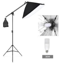 Photography Softbox Lighting Kits 50x70CM Professional Continuous Light System Soft Box For Photo Studio Equipment