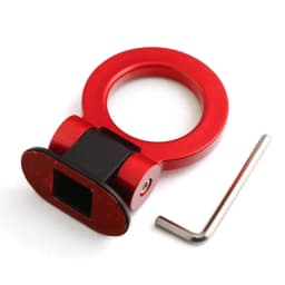 2 Car Style Trailer Hooks Designs,Decorative Car Sticker,Front Rear Trailer,Racing Ring Simulation,Vehicle Trailer Hook