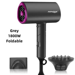 EU/UK/US New Product Hair Dryer Eu/Us Plug-In Foldable High-Speed Strong Negative Ion Household Hair Salon Portable Hair Dryer