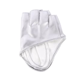 1PC Fashion Leather Sexy Dancer Modelling Half Finger PU Gloves Ladys Fingerless Driving Show Pole Dance