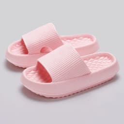 Thick Bottom Cloud Slippers Women Soft Sole Eva Indoor Slides Couple Bathroom Shoes Summer Non-Slip Platform Sandals Flip Flops