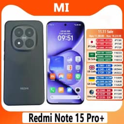 New Xiaomi Redmi Note 15 Pro+ Smartphone Snapdragon 7s Gen 4 50MP Camera 6.83" 1.5K Display 90W 7000mAh Battery China Version
