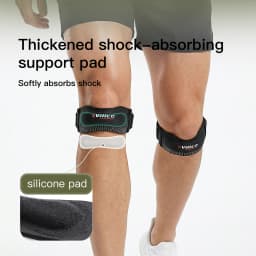 1pc VILICO Patellar Strap, Knee Protector Patellar Tendon Support Suitable for Running, Basketball, Jumper Knees, Tennis, Volley