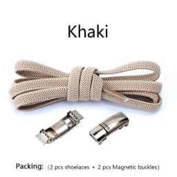 New Magnetic Lock Shoelaces without ties Elastic Laces Sneakers No Tie Shoe laces Kids Adult Flat Shoelace for Shoes Accessories