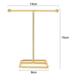 Jewelry Display Holder Metal Earring Storage Rack DIY Jewelry Organizer Holder Earring Necklace Pendants Organizer Display Stand