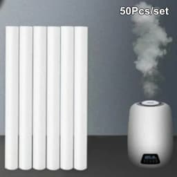 50Pcs Cotton Sponge Stick For Humidifier Filter Replacement Evenly Fogging Out Aroma Diffuser Mist Maker Air Humidifier