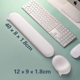 Mousepad Silicone Wrist Rest Support For Mouse Pad Computer Laptop Arm Rest For Desk Ergonomic keyboard pad mouse mat