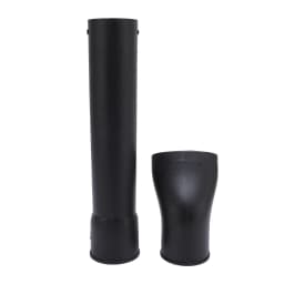 Hand Held Blower Nozzle Leaf Blower Nozzles ABS Flat End Multifunctional Handheld Car Drying Nozzle Attachments for Yard Garden