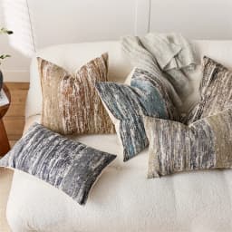 Jacquard Cushion Covers Chenille Striped Pillow Case Couch Home Textured Bed Pillowcases Accent Pillows Couch Home Decorative