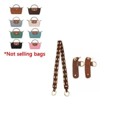 Woven Bag Shoulder Strap For LongchampS Hand Knitting Soft Texture Durable Fashion Good Quality Bag Modification Bag Accessories