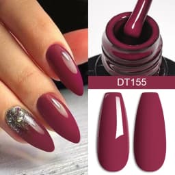 MEET ACROSS 7ml Glitter Sequins Thermal Gel Nail Polish 3 Layers Temperature Color Changing Semi Permanent UV Gel Varnish Nails