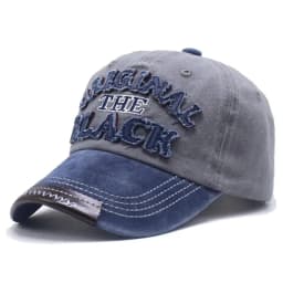 Unisex Vintage Baseball Cap Washed Cotton Hats For Men Women Casual BLACK Letter Embroidery Cap Outdoor Sports Cap