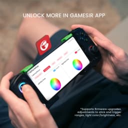 GameSir X4 Aileron Bluetooth Mobile Phone Gamepad Xbox Authorization Gaming Controller with Hall Effect, Portable Joycon