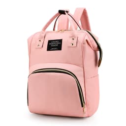 Large Capacity Canvas Mummy Bag Multifunctional Baby Bottle Thermal Insulation Travel Storage Bag Fashion Mummy Bag Hanging Bag