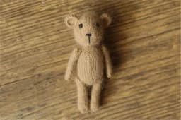 Newborn Photography Props Handmade Dolls Knitted Rabbit Bear Baby Photography Studio Accessoires