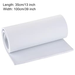 Uxcell 1pcs 5/10mm Thickness EVA Foam Sheets Roll No Adhesive Backing Craft EVA Sheets DIY Handmade Model Making Material