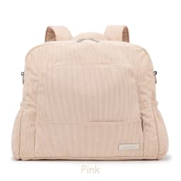 Soboba Large Capacity Diaper Backpack for Mom with Soft Corduroy Fabric and Convenient Design