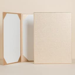 Gold/Silver Good Quality A4 Certificate Shell Wedding Ceremony