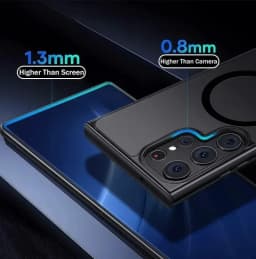 For Magsafe Translucent Case For Samsung Galaxy S26 S25 FE S24 Ultra S23 S22 Plus Shockproof Magnetic Wireless Charging Cover
