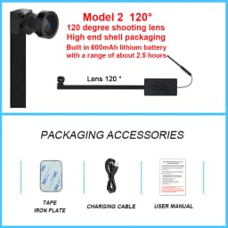 4K Home DIY Wireless WiFi 2.0MP Camera Supports Real-Time Live Broadcast via Smartphone App. 1080P Image Quality. 3 Models Avail