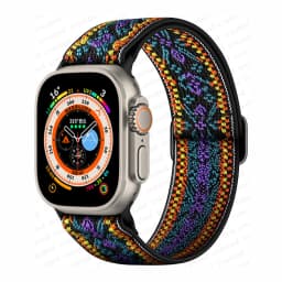Scrunchie Strap for Apple watch band 40mm 44mm 41mm 45mm 38mm 49mm 45 mm Elastic Nylon bracelet iWatch series 8 se 7 6 5 3 Ultra
