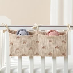 Baby Stuff Organizer Kids Crib Storage Bag Multifunctional Newborn Bed Bag for Children Bedding Diaper Bag Stroller Organizer