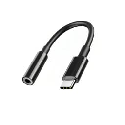 USB C to Audio Adapter,ype C to 3.5mm Female Headphone Jack Hi-Res DAC Cable, Digital Audio Adaptor Dongle Earphone Cable Conver
