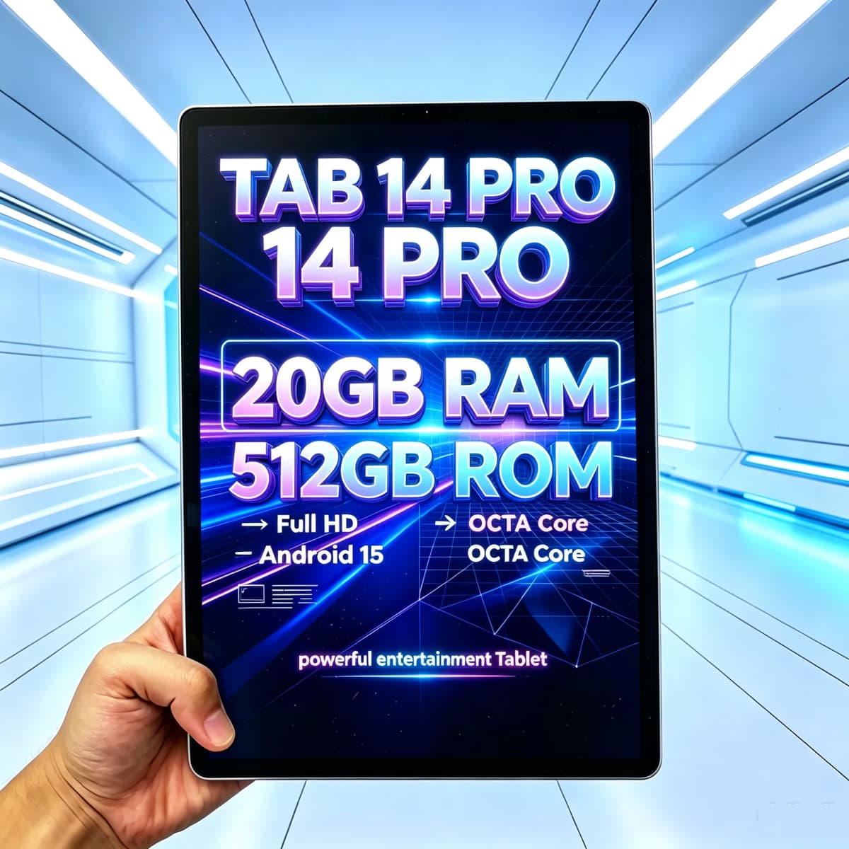 14" Tablets PC A140 Global Version Octa Core 20GB RAM 512GB ROM 4G LTE Dual SIM 5G Dual WiFi GPS Tablet PC 13800mAh Android 15
