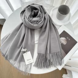 VISROVER 32 colorway Solid Winter Scarf For Women Fashion Female Shawl Cashmere Handfeeling Winter Wrap Warm Autumn Hijab Gift