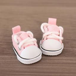 Cute Min Shoes for 17cm Labubu Doll Multi Color Mini Sneakers Loafers Dress Shoes Cute Replacement Footwear Accessories for Doll
