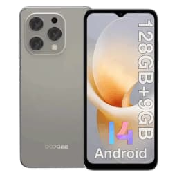 Global version DOOGEE N55 Smartphone 6.56 " 90Hz Screen Telephone Portable 4GB+128GB Triple 13MP 5150mAh Android 14 Mobile Phone