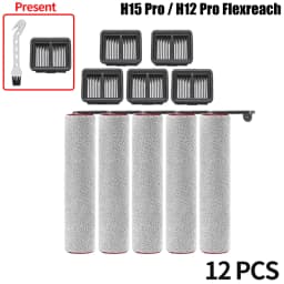 Original Accessories For Dreame H12 Pro Flexreach /H15 Pro Clean Water Tank Brush Roller HEPA Filter Holder Vacuum Cleaner Parts