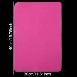 1PCS Safe Silicone Workbenches Epoxy Resin Molds Waterproof Placemat Table Mat For Jewelry Making Supplies Blue&Pink Color