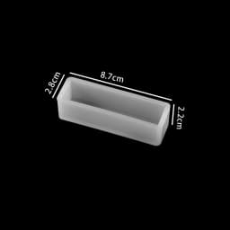 1Pcs Square Rectangle Silicone Mold Dried Flowers Plant UV Epoxy Resin Mould For DIY Coaster Pendant Jewelry Making Accessories