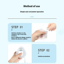 JUSTLANG Sea Salt Atomized Liquid Sodium Chloride Physiological Saline Nasal Clean Used With Atomizer Nebulizer Inhaler