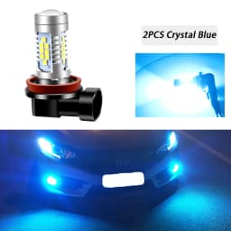 2Pcs Canbus white H8 H11 LED Fog Light Bulb Car DRL Lamp for Audi A3 8P 8V A4 B6 B8 B5 A6 C6 C5 80 B7 A5 100 A7 A8 Q5 Q7 TT S6