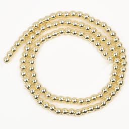 14K Gold Plated Natural Hematite Irregular Shape Loose Spacer Beads for Jewelry Making DIY Gorgeous Bracelets Necklace Earrings
