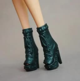 Toy accessories flat foot high heels boots shoes for your BB ST Dolls BBQB1