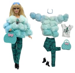 1 Set Doll Clothes Fashion Uniforms Cool Super Model Sweater Suit+Shoes for 11.5 Inch 30cm Doll Kids or Birthday Gift