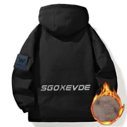 Add Fur 2027 Winter Men Coat Outdoor Removable Hooded Jacket Men Warm Outwear Casual Fashion Solid Parkas Jacket Male Tops
