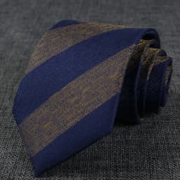 New Men's Tie Classic Stripes Striped 8cm Jacquard Necktie Accessories Daily Wear Cravat Wedding Business Party Gift