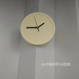 8 Inch Corner Wall Clocks Minimalist Wall Art Clock Bedroom Mechanism Silent Watches Living Room Luxury Desktop Watch Home Decor