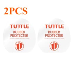 KOKUTAKU Blütenkirsche Table Tennis Racket Rubber Non-Sticky Protective Film PVC Transparent Waterproof Cover For Ping Pong Bat