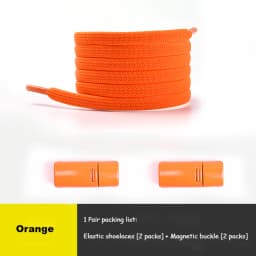 Multicolor Magnetic Lock Laces Sneakers Shoelaces Elastic No Tie Shoelace Kids Adult Quick Tieless Shoe Lace Fits All Shoes Size