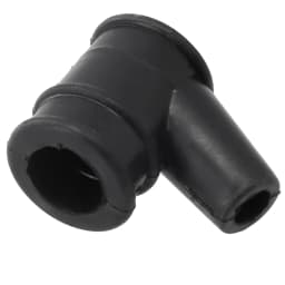 1pc Spark Plug Cap For 5mm HT Lead Black Universal Rubber Spark Plug Cap Cover Mower Blower Strimmer Fitting Spark Plug Cap